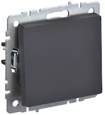 Выключатель 1-клавишный IEK BRITE 10А ВС10-1-0-БрГ BR-V10-0-10-K53 