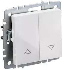 Выключатель жалюзи IEK BRITE 10А ВС10-1-5-БрБ BR-V15-0-10-K01 