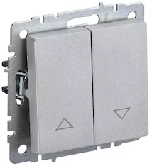Выключатель жалюзи IEK BRITE 10А ВС10-1-5-БрА BR-V15-0-10-K47 