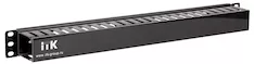 Пластиковый кабельный органайзер с крышкой 19" 1U ITK CO05-1PC