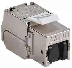 Модуль Keystone Jack кат.6 STP без инструментальная заделка с пылезащитной крышкой ITK CS1-1C06S-T2-D