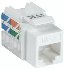 Модуль ITK Keystone Jack кат.6 UTP 110 IDC 90 градусов CS1-1C06U-11 