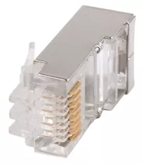 Разъём GENERICA RJ-45 FTP для кабеля кат.5Е CS3-1C5EF-G 