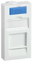 Вставка для 1 модуля Keystone Jack с маркером ITK CS6-11M 