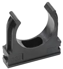 ELASTA Держатель с защелкой CF32 черный IEK CTA10D-CF32-K02-050