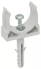 Держатель с защелкой и дюбелем IEK ELASTA CT16 CTA10D-CT16-K41-100 