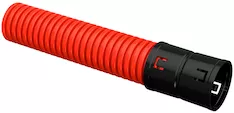 Труба гофрированная двустенная IEK ПНД d=63мм CTG12-063-K04-050-R 