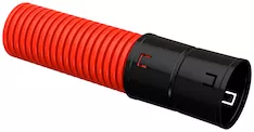 Труба гофрированная двустенная IEK ПНД d=90мм CTG12-090-K04-050-R