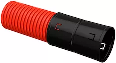 Труба гофрированная двустенная IEK ПНД d=110мм CTG12-110-K04-100-R 