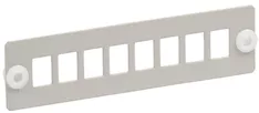 Панель для 8-ми оптических адаптеров ITK SC или LC-Duplex в 19 FOBX-P8-SC