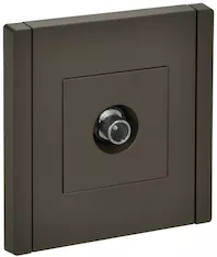 Розетка TV проходная IEK FORTE&amp;PIANO FP329 FP-A10-P-K03