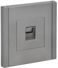 Розетка компьютерная IEK FORTE&amp;PIANO RJ45 кат.6 FP531 FP-K10-2-K46