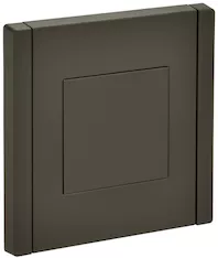 FORTE&amp;PIANO Заглушка с суппортом FP341 серый IEK FP-PL10-K03