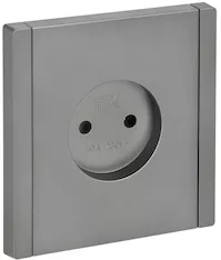Розетка 1-местная IEK FORTE&amp;PIANO 10А FP518 FP-R10-10-K46 