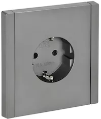 Розетка 1-местная IEK FORTE&amp;PIANO 16А FP516 FP-R11-16-K46 