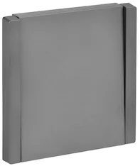 FORTE&amp;PIANO Выключатель 1-клавишный самовозвратный 10А FP510 сталь IEK FP-V14-0-10-1-K46
