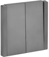 Выключатель 2-клавишный IEK FORTE&amp;PIANO 10А FP507 FP-V22-0-10-1-K46 