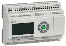 ПЛК ONI HVAC S ЦПУ 6DI 6DO 1AI 5PT 4AO LED RS485 24В DC