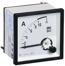 Амперметр IEK Э47 10А кл. точн. 1,5 IPA20-6-0010-E 