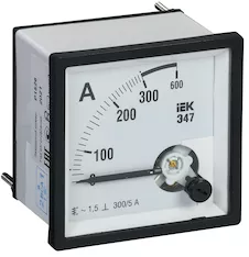 Амперметр IEK Э47 300/5А кл. точн. 1,5 IPA20-6-0300-E 