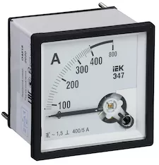 Амперметр IEK Э47 400/5А кл. точн. 1,5 IPA20-6-0400-E 