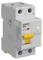 KARAT Устройство защиты от дугового пробоя 1PN 40A IEK KA-DP10-1-040