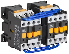 Контактор КМИ-11830 реверс 18А 230В/АС3 2NO IEK KKM13-018-230-20-1