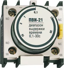 Приставка IEK ПВИ-21 0,1-30сек 1NO1NC