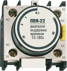 Приставка IEK ПВИ-22 10-180сек 1NO1NC