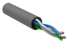 Витая пара ITK U/UTP кат.5E 2х2х24AWG solid PVC LC1-C5E02-111 