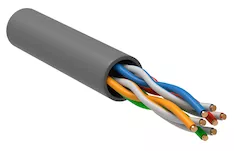 Витая пара U/UTP кат.5E 4х2х0,52 solid PVC серый (305м) РФ/Т ITK LC1-C5E04-111-T-P-R