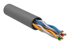 Витая пара U/UTP кат.6 4х2х23AWG LSZH нг(А)-HF серый (305м) РФ/Т ITK LC1-C604-121-T-R