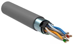 Витая пара ITK F/UTP кат.6 4x2х23AWG solid PVC LC1-C604-311 