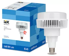 Комплект IEK ПРОМО Лампа LED HP 160Вт 120град 6500К E40 LLE-HP-160-230-65-E40 Пкр40-16-К43 EPC30-04-01-K01