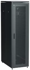 Шкаф сетевой 19" 42U перфорированные двери черный ITK LINEA N LN05-42U61-PP