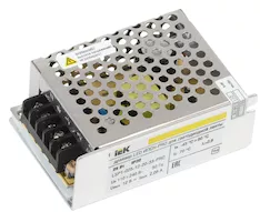Драйвер IEK LED ИПСН-PRO 25Вт 12 В блок - клеммы IP20 LSP1-025-12-20-33-PRO