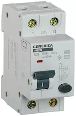 Автоматический выключатель дифференциального тока GENERICA АВДТ 32 C32 MAD25-5-032-C-30 