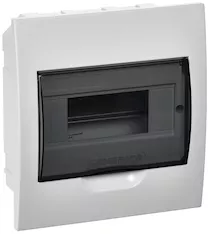 Корпус пластиковый ЩРВ-П-8 черная прозрачная дверь IP41 GENERICA MKP12-V-08-41-G