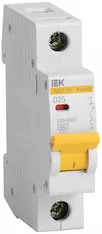 KARAT Автоматический выключатель ВА47-29 1P D 25А 4.5кА IEK MVA20-1-025-D
