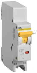 Расцепитель независимый IEK РН47-60М на DIN-рейку для ВА47-60M MVA31D-RN-1