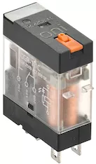Реле общего назначения OGR-1 1C 220В AC со светодиодом и тестовой кнопкой ONI OGR-1-1C-AC220V-L-B 