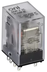 Реле общего назначения OGR-2 2C 220В AC ONI OGR-2-2C-AC220V 