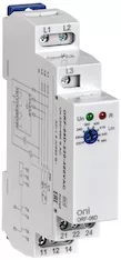 Реле контроля фаз ORF-08D 3 фазы 2 контакта 220-460В AC ONI ORF-08D-220-460VAC 