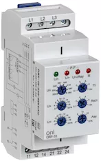 Реле контроля фаз ORF-10 3 фазы 2 контакта 220-460В AC ONI ORF-10-220-460VAC 