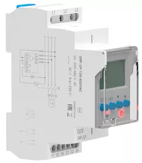 Реле контроля фаз ORF-SP 3 фазы 2 контакта 130-650В AC ONI ORF-SP-130-650VAC