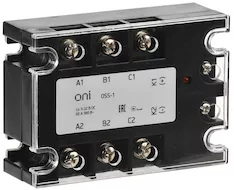 Реле твердотельное OSS-1 60А 380В AC 3-32В DC ONI OSS-1-3-60-B 