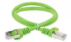 Коммутационный шнур (патч-корд) кат.6 FTP LSZH 2м зеленый ITK PC02-C6FL-2M
