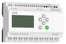 ПЛК 430 Модуль ЦПУ 14 DI 10 RO 220В AC с экраном ONI PLR-430-CPU-14D10R-1AC-00