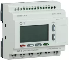 Программируемое логическое реле ONI 10 4 RS485 220В AC PLR-S-CPU-1004R-AC-BE