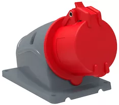 Розетка стационарная IEK MAGNUM ССИ-114 16А-6ч/380-415В 3PPE IP44